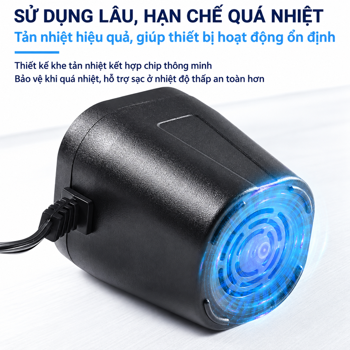 Bộ Chuyển Đổi Điện 200W cho Ô tô | 4 in 1, Sạc nhanh, có ổ AC và cổng USB-C