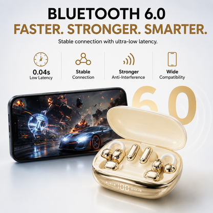 Ultra 6-in-1 Bluetooth Earphones & Integrated Power Bank